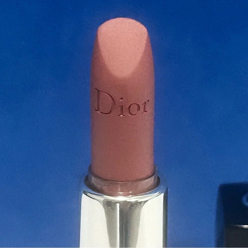 New Dior Mini Matte 100 Nude Look Lipstick - Picture 2 of 3